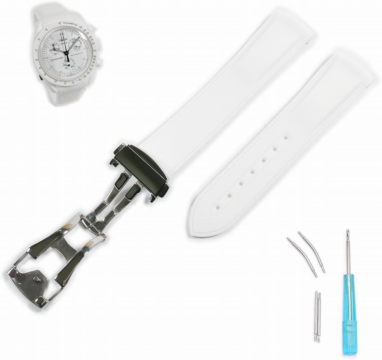 新品ケース付　スイス製　SWISS Swatch スウォッチ　腕時計ラバーベルト スウォッチ swatch ベルト 16mm 17mm 19mm 20mm シリコン ラバー