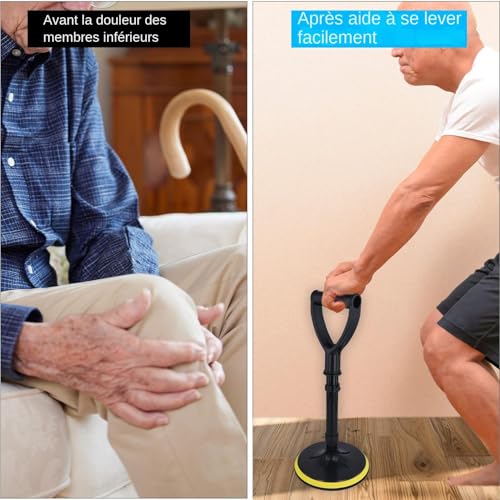 Ayuda de pie senior para levantar a ancianos sin esfuerzo 5