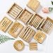 Jabonera De Bambú Natural, Soporte para Bandeja, Almacenamiento, Estante para Jabón De Madera, Plato Portátil para Baño, Caja De Jabonera De Madera, Caja para Contenedor