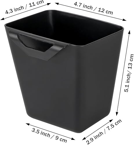 Miniatura 4 de Paquete de 8 portavasos colgantes, accesorios multiusos para carrito rodante, accesorios para suministros de arte y manualidades, cesta de