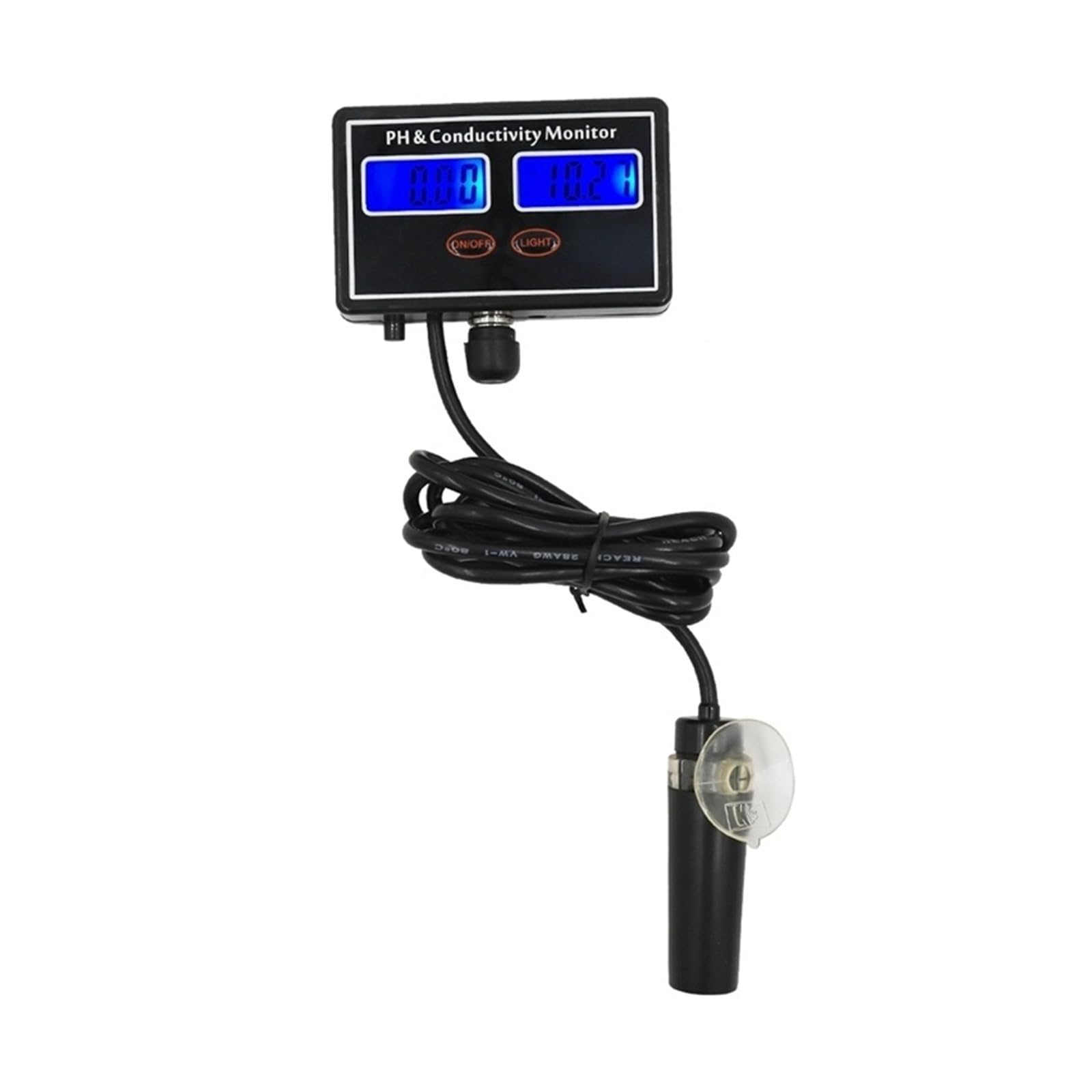 Moniteur numérique de conductivité PH EC en ligne, testeur de qualité de l'eau, précision, surveillance en temps réel for Aquarium