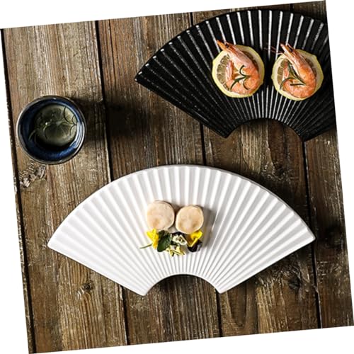 Plato sushi cerámico para servir postres y aperitivos miniatura 4