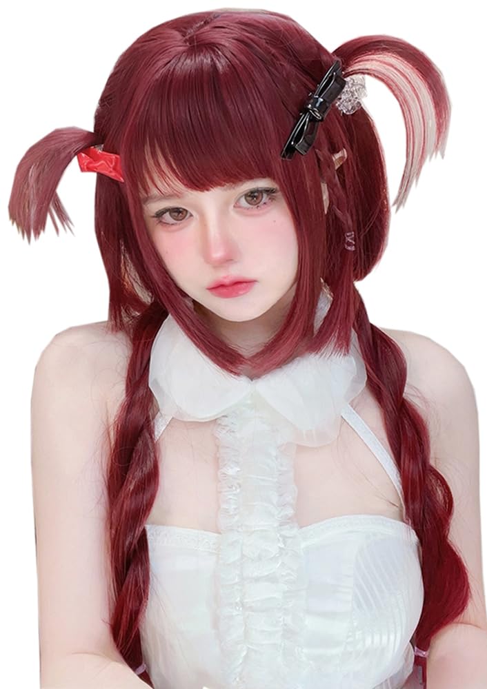 Amazon.co.jp: かつら 二次元 短髪 女 フルウィッグ かつら