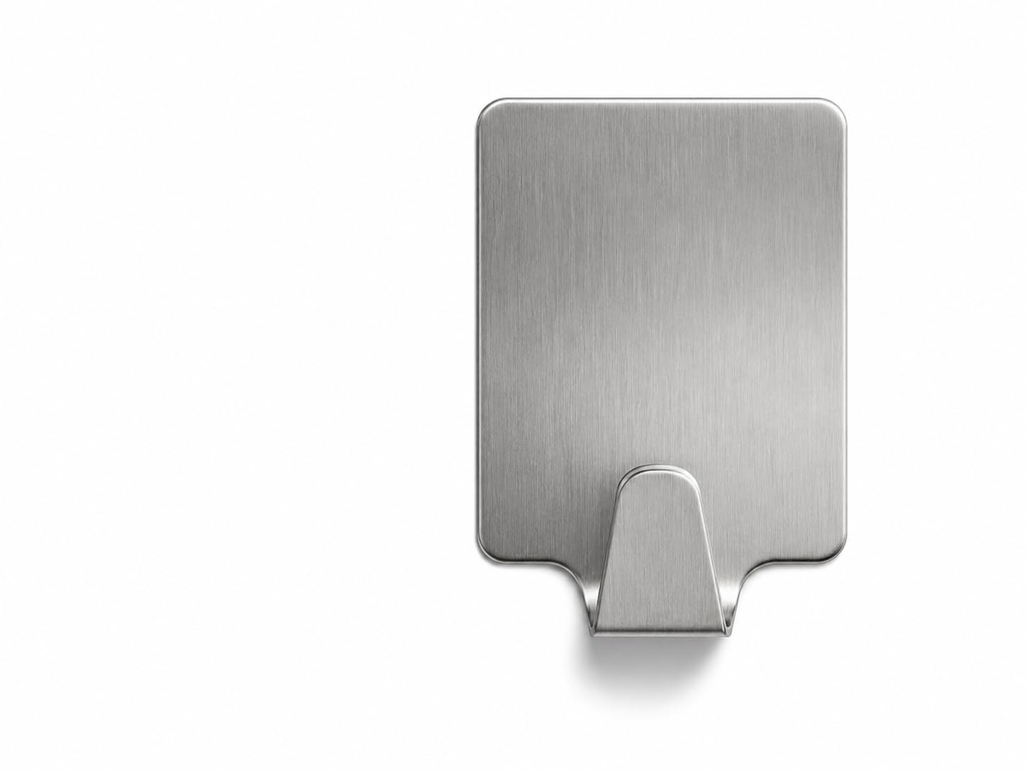 Ganci Adesivi Acciaio Inox Muro, Set 15 Pezzi, Tenuta Forte fino a 3 kg, Senza Forare Senza Trapano, Antiruggine, per Bagno Cucina Ingresso, Made in Italy