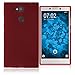 Produktbild PhoneNatic Case kompatibel mit Sony Xperia L2 - rot Silikon Hülle matt Cover