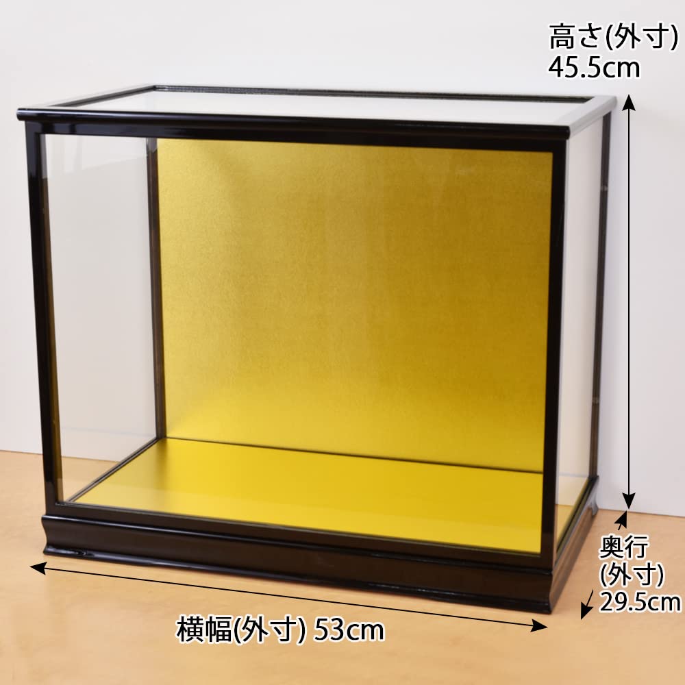 人形ケース 高砂人形ケース ガラスケース Amazon | 高砂人形 人形ケース ガラスケース 横40奥21高30cm