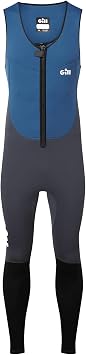 GILL Mens Dynamic Long John Sleeveless 3mm Neoprene Wetsuit Thermal Water Sports Paddle Board SUP Kayaking Swimming Surfing