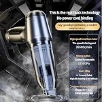 Handheld Vacuum Cleaner Cordless, Portable Keyboard Handheld Vacuum, 12000Pa Mini Wireless Vacuum Cleaner with 3 in 1 Brushless Motor and TypeC for Car,Home,Pet,Office