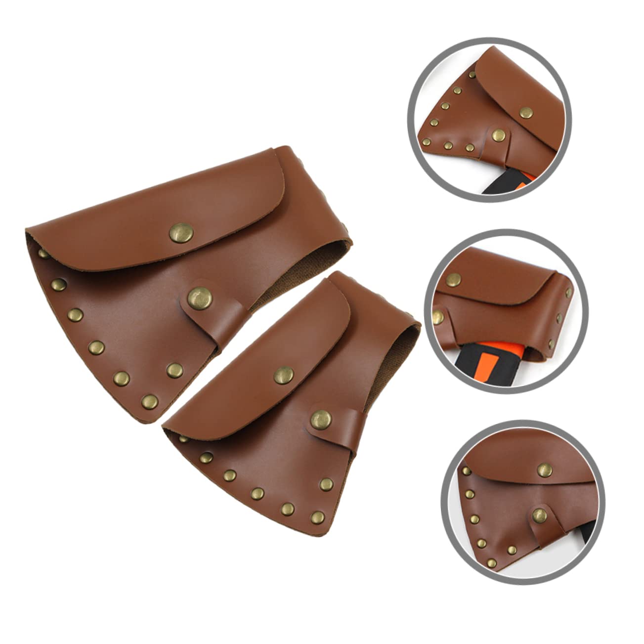 Artibetter 2pcs Protective Cover Sleeve for Hatchet Portable Axe Sleeve for Camping Hiking and Outdoor Activities Fit for Axes for Storage