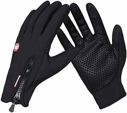 Placa Winter Thermal Windproof Cycling Gloves,Black,M