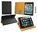 Produktbild Emartbuy® Archos 121 Neon Tablet 12 Zoll Universal (11-12 Zoll) Schwarz Premium PU Leder Multi-Angle Executive Folio Geldbörse Tasche Hülle Tan Innenraum mit Kartensteckplätze + Schwarz Eingabestift