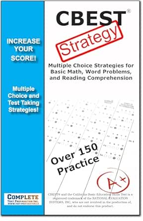 Amazon.com: CBEST Test Strategy!: Winning Multiple Choice Strategies ...