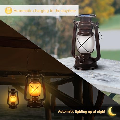 Illuminate Your Outdoor Oasis: The Ultimate Review of Dancing Flame Solar Lanterns for Every Setting!