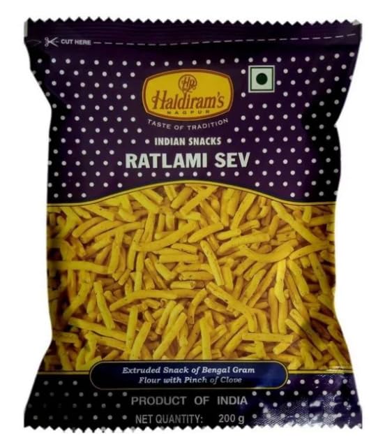 Image of Haldiram's Nagpur Ratlami Sev, 200g (Pack of 2)