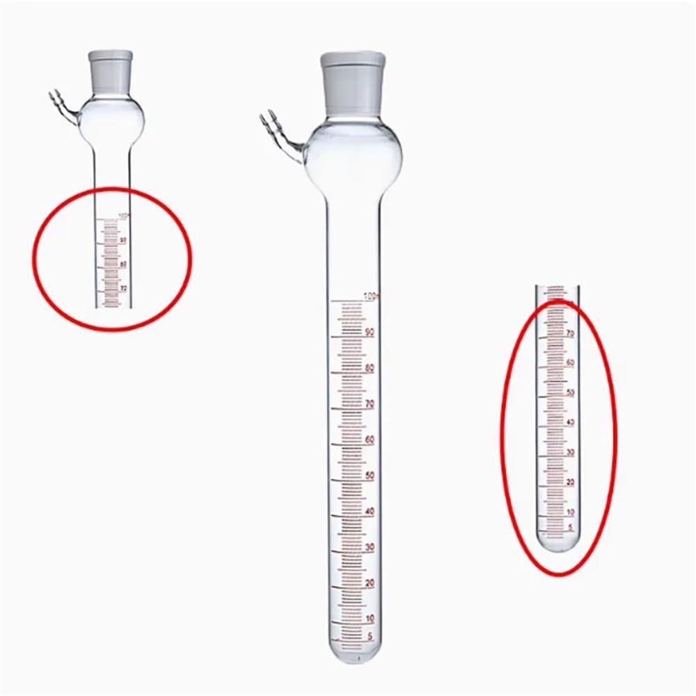 Attrezzature e forniture di laboratorio Pallone di distillazione a pressione in materiale al quarzo da 250 ml, dispositivo misurazione dell'intervallo in vetro
