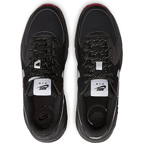 Image of Nike Mens Air Max Excee Black /Metallic Silver-Black-Sport RED Running Shoe - 9 UK (10 US) (DM0832-001 44)