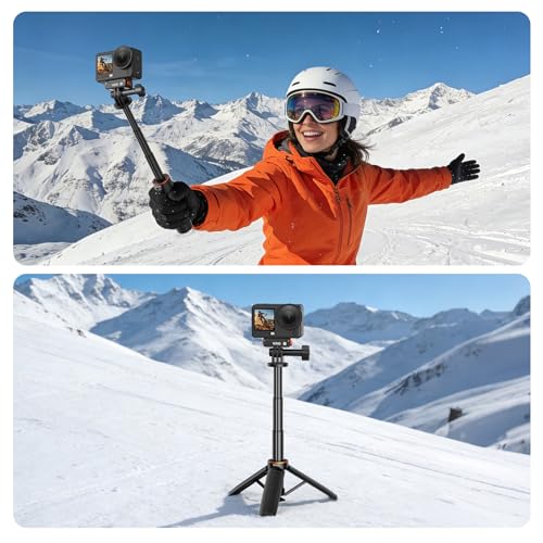 Mini trépied extensible VRIG TP35 pour DJI Osmo Action et insta360 - 5