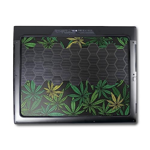 Image of MightySkins Skin Compatible with Alienware M18 R1 (2023) Full Wrap Kit - Cannabis Culture | Protective, Durable, and Unique Vinyl Decal wrap Cover | Easy to Apply & Change Styles | Made in The USA