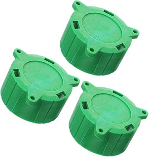 Alipis 3 Piezas Tapa Protectora del Enchufe Cubierta De Enchufe del Conector Protección para Enganche De Remolque Cubierta del Conector De Enchufe Verde El Plastico