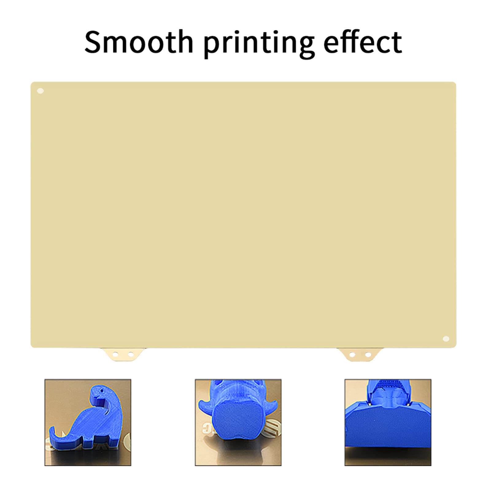 Adesivo per superficie di stampa per stampante 3D X-Plus, piastra in acciaio + PEI resistenza alla temperatura piattaforma stampante 3D Pei Foglio nuovo foglio di acciaio a molla di rimozione 270 x