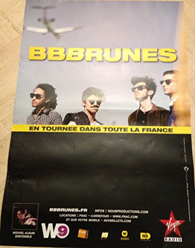 Affiche grand format Bbbrunes Bb Brunes 70x100cm impression de qualité
