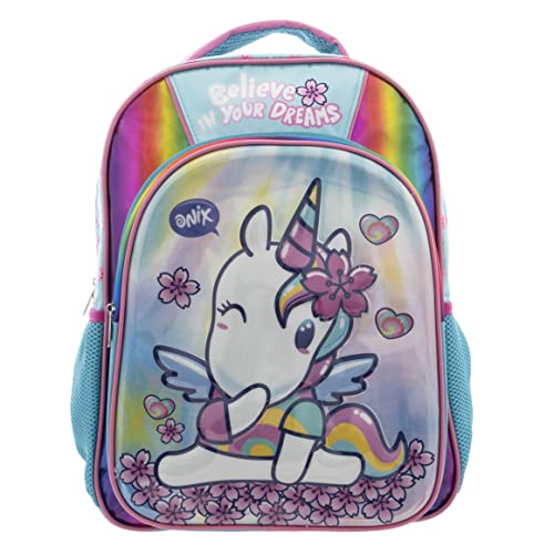 Mochilas Y Bolsas, Sports Ruz-Backpack Mochila Escolar 3D Metálico Primaria Niña Onix Onix