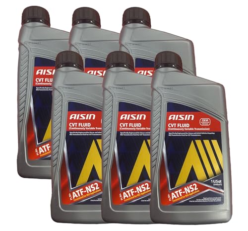 Aisin 6 Quarts Auto Trans Fluid For Nissan Chevrolet Dodge Jeep Saturn 6 x 1qt