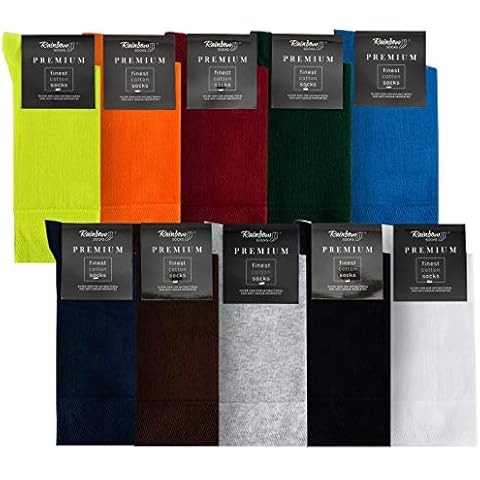 Rainbow Socks - Herren Premium Antibakterielle Business-Socken Cover