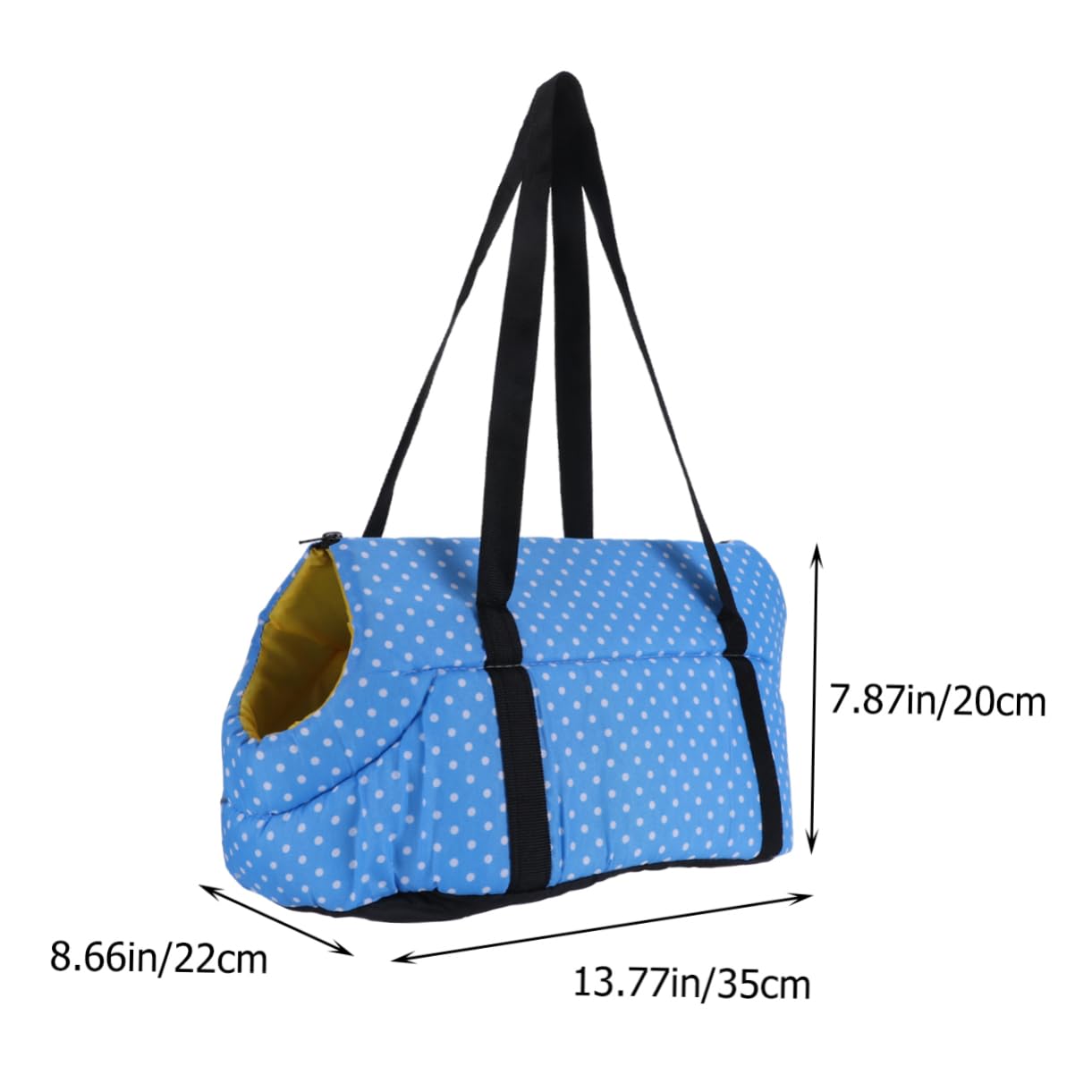 GALPADA 1pc Pet Backpack for Dogs Portable Pet Shoulder Bag with Comfortable Strap Easy Zipper Access Breathable Durable Design for Outdoor Small