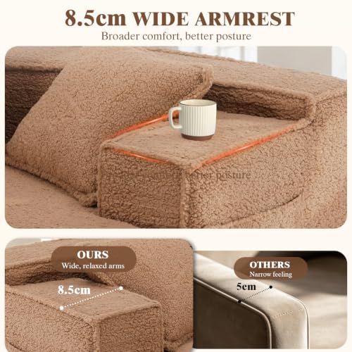 Sofá cama modular sin montaje para solucionar la falta de espacio en casa 8