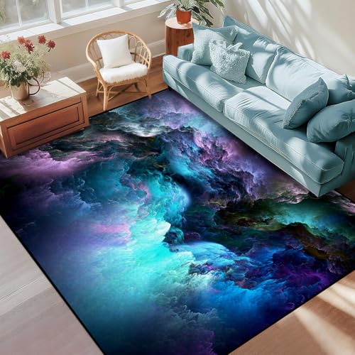 Tapete Galaxy 5'x7' para Dormitorio y Sala miniatura 4