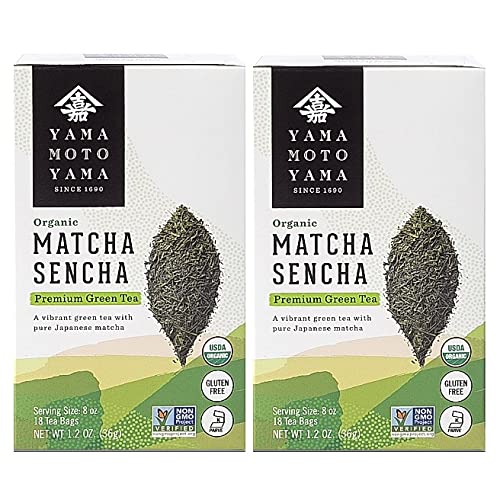 Té verde matcha japonés orgánico 18 bolsitas pack 2 miniatura 1