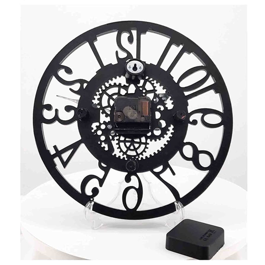 Amazon.co.jp: 12インチ壁掛け時計装飾ギア壁掛け時計