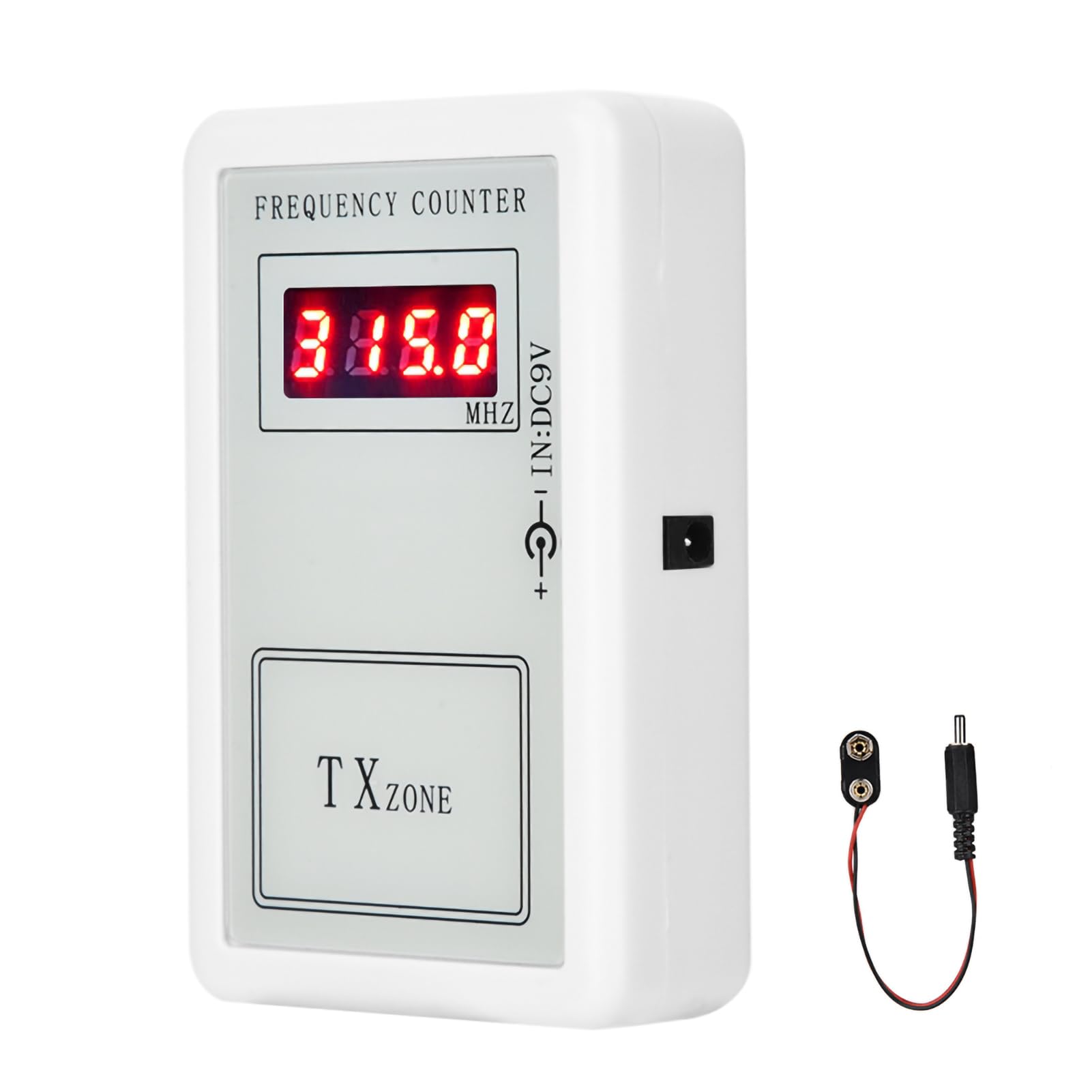 250~450 MHZ Handheld Digital Frequency Meter Counter Remote Control Tester Tools