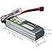 Blomiky 2 Pack 11.1V 3S 2200mAh 25C Lipo Battery Pack with T Deans Plug and Balance Charger for RC Airplane Helicopter Car RC Truck Boat Quadcopter T 11.1V 2200mAH 2