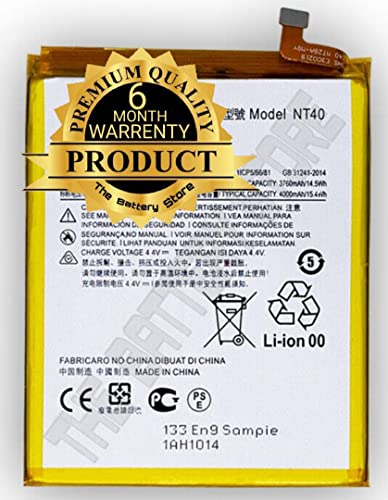 Image of THE BATTERY STORE Orignal Battery for Motorola Moto E20 (XT2155) Battery NT40 SB18D15207 Battery with 6 Months warrenty (for Moto NT40)