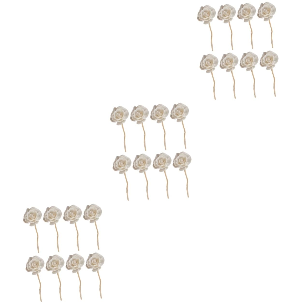 PRETYZOOM STK Rattan tonghua Diffusorsticks mit Blumendiffusor Rattan Room Fragrance Aroma-Diffusor-Sticks Zubehör für Aromadiffusoren im Schlafzimmer Diffusor-Tool hölzern