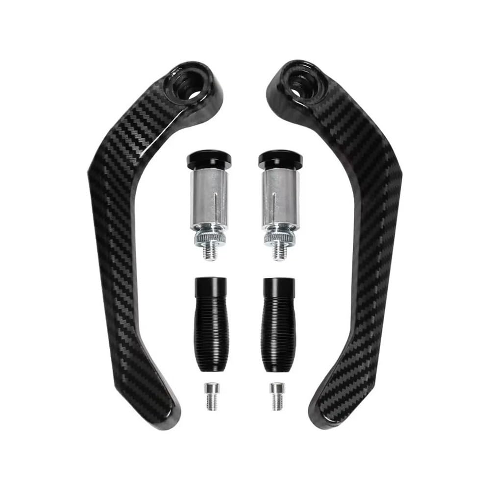 Wgruklbd Black 7/8" Motorcycle Cnc Aluminum Handlebar Brake Clutch Lever Protection Handguard Shield And Protector Modification Accessories Handlebars Protector