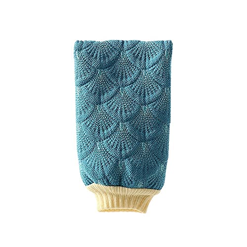 Guantes exfoliantes de guantes exfoliantes Mitt, Mitt exfoliante para la ducha, exfoliante del depurador corporal, Mitt de removedor de piel muerta para hombres para hombres para la ducha de baño