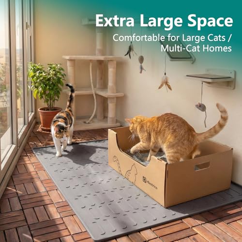 3-Pack Jumbo Disposable Cat Litter Box, Waterproof Cardboard Litter Box, Foldable & Portable for Travel and Home, Recyclable Disposable Litter Box - Image 3