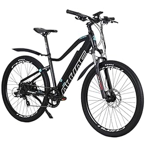 Hyuhome Elektrische fiets voor volwassenen en heren, 250 W, 36 V, 12,5 Ah, mountainbike fiets, 27,5 inch, ebikes, full…