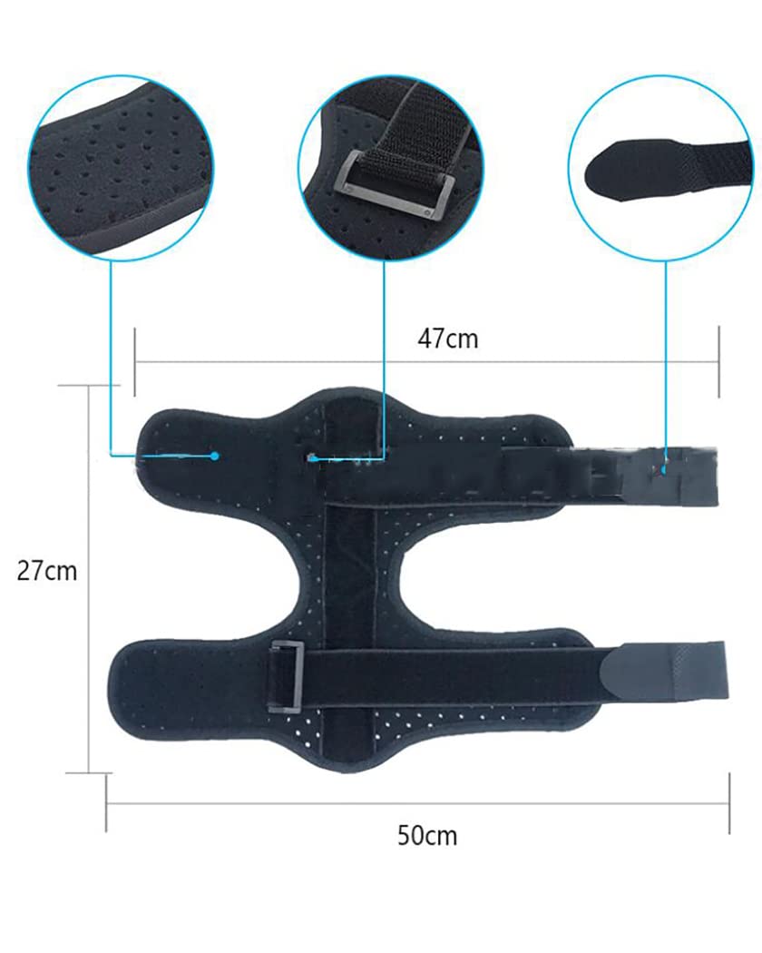 Férulas Nocturnas para Fascitis Plantar, Ortesis para Pie Caído, Articulación De Tobillo Ajustable, Soporte Fijo para Pie para Tendinitis De Aquiles/Dolor De Talón