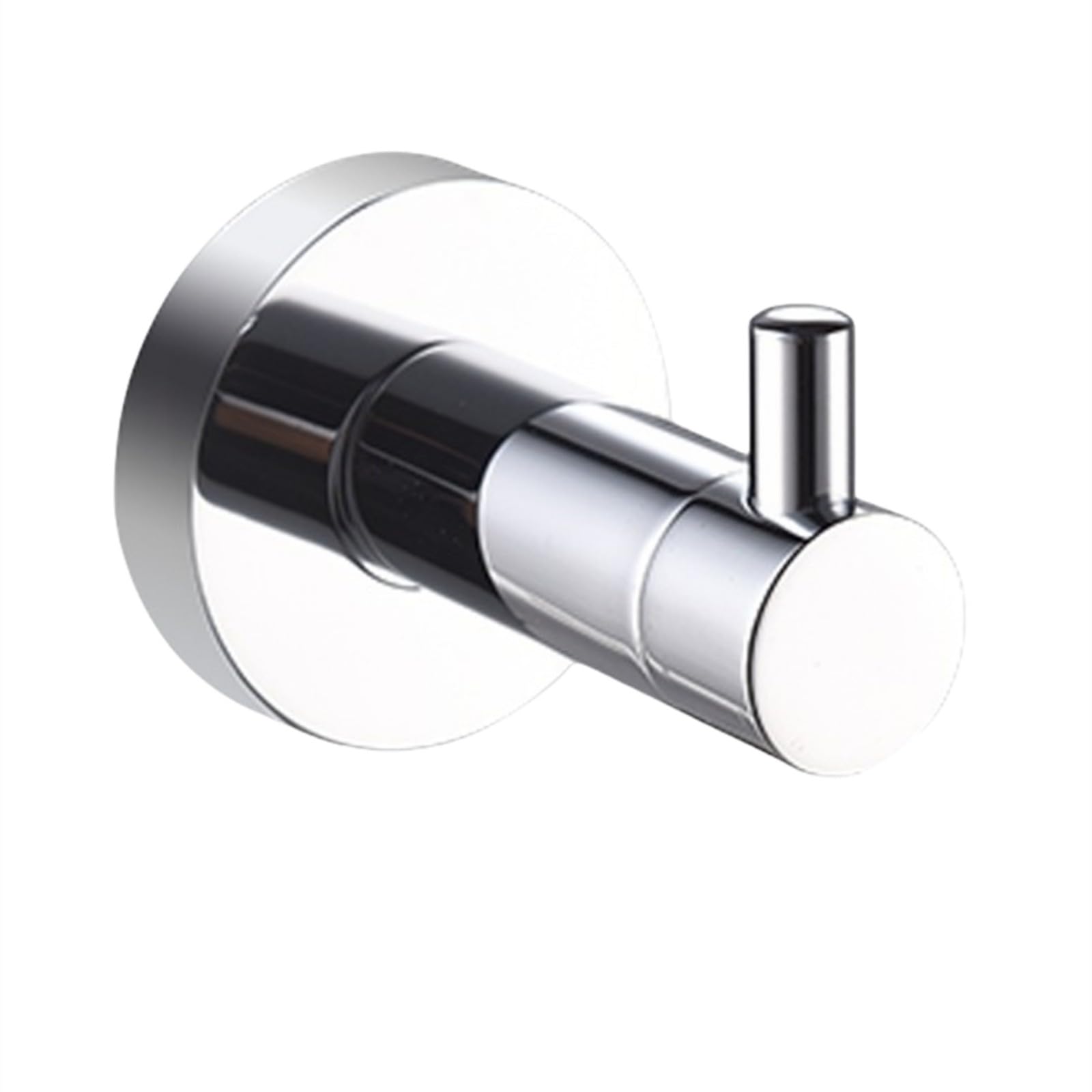 Porte-serviettes mural en inox 304 chromé élégant et durable pour la salle de bain
