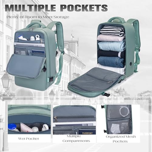 Xkdoai 40x20x25 Cabin Bag - Lightweight Underseat Travel Backpack - Image 7
