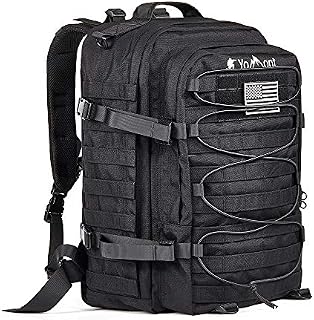 YoMont Military Tactical Backpack, 3 Day Army Molle Assault Waterproof Rucksack Pack