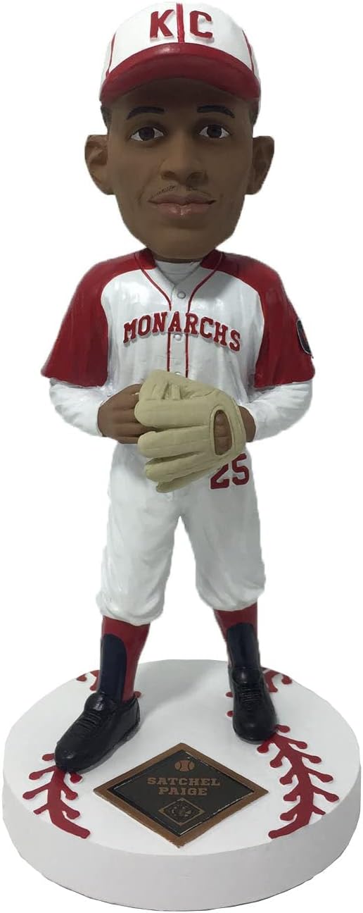 Satchel Paige Negro Leagues Field of Legends Color Bobblehead Negro Leagues