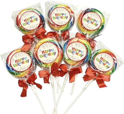 Happy Birthday Candy Lollipops