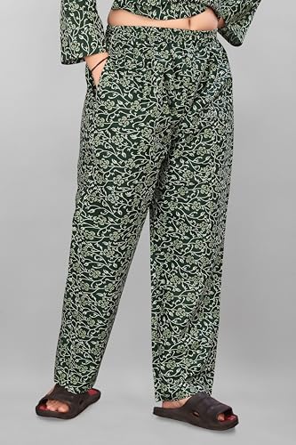 Image of Women's Pure Cotton Top and Pyjama Set