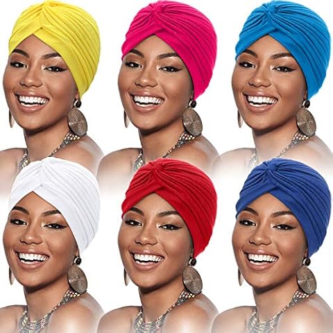 Gorros de punto para mujer SATINIOR 6 piezas Cover