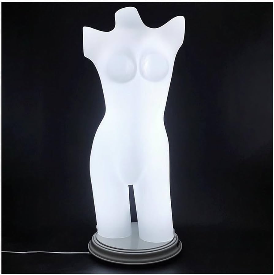 Amazon｜LED 女性マネキン、ライト付きボディ トルソー ドレス
